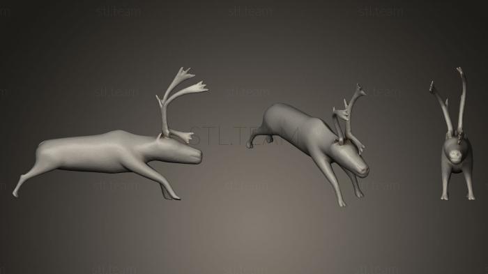 3D model deer (STL)